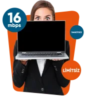 16 Mbps Limitsiz Vdsl İnternet