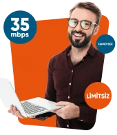 35 Mbps Limitsiz Vdsl İnternet