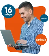 16 Mbps Limitsiz Vdsl İnternet