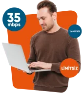 35 Mbps Limitsiz Vdsl İnternet